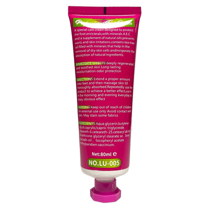 Crème pour les Pieds LIRU à la Bave d'Escargot 80mL