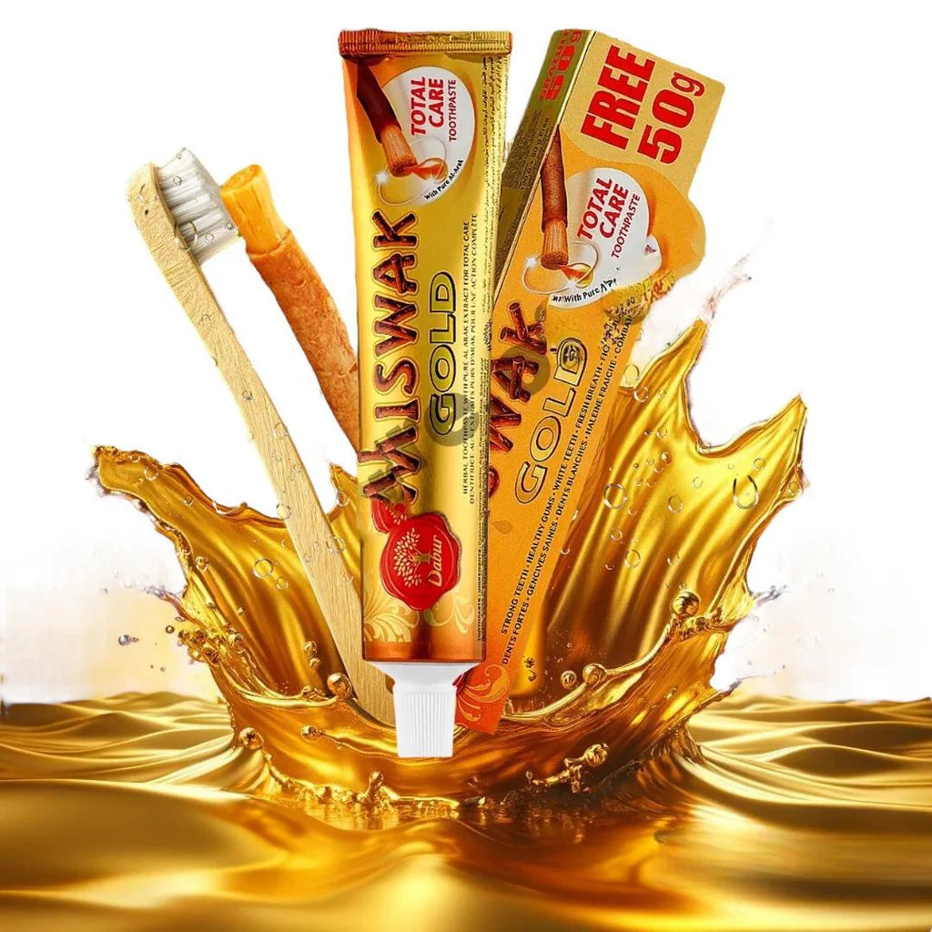 Dentifrice MISWAK Gold au Bois d'Arak Pur 170g