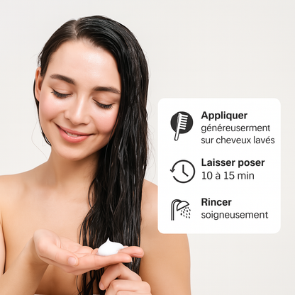 Masque Cheveux Purifiant & Fortifiant – Graine de Nigelle – VATIKA – 500g