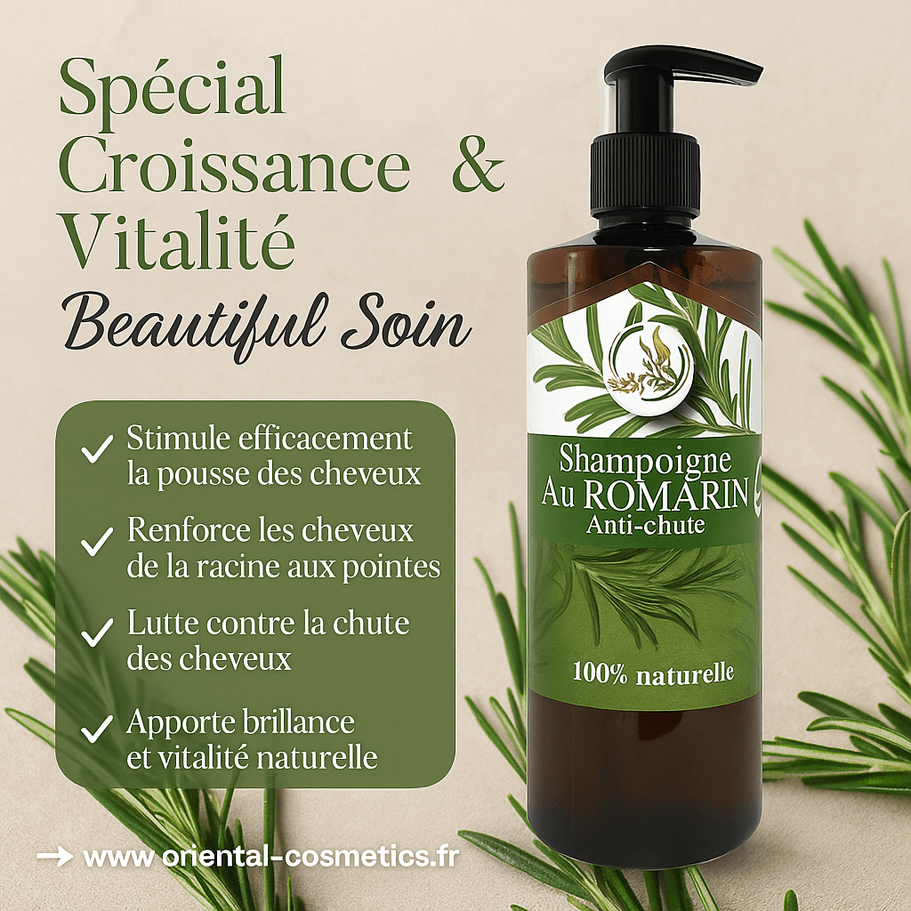 Shampoing Beautiful Soin au Romarin – Spécial Croissance & Vitalité 500mL