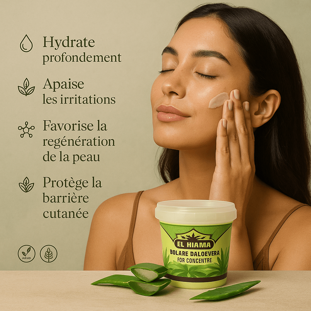 Beurre à l’Aloé Vera AL HIKMA – Hydratation & Apaisement 150mL / 300mL