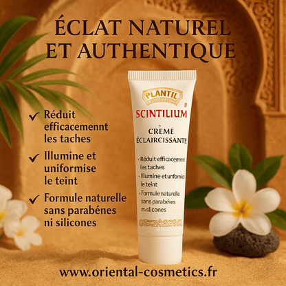 Crème Éclaircissante SCINTILIUM de PLANTIL 30mL