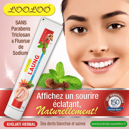 Dentifrice HERBAL CLOVE au Clou de Girofle 100mL