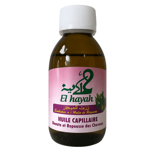 Huile Capillaire AL HAYAH Enrichie à l'Huile de Roquette 125mL