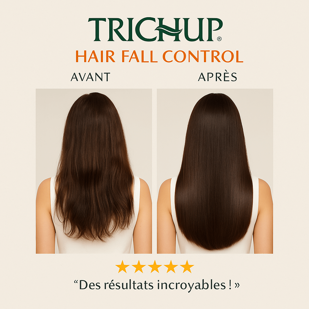 Masque Capillaire TRICHUP Anti-Chute Hibiscus Basilic Neem sacré 500mL