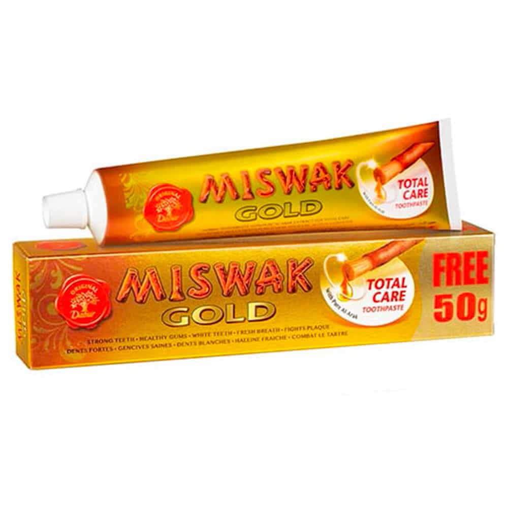 Dentifrice MISWAK Gold au Bois d'Arak Pur 170g