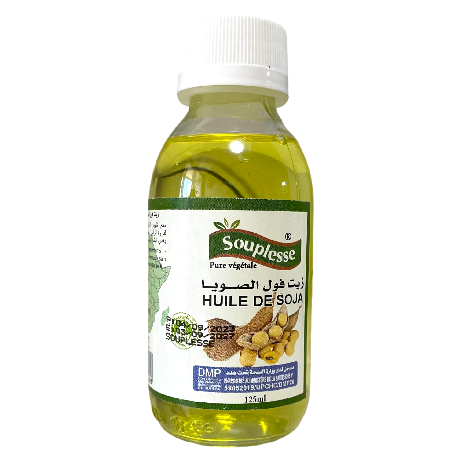 Huile Végétale de Soja Souplesse 125mL Oriental Cosmetics