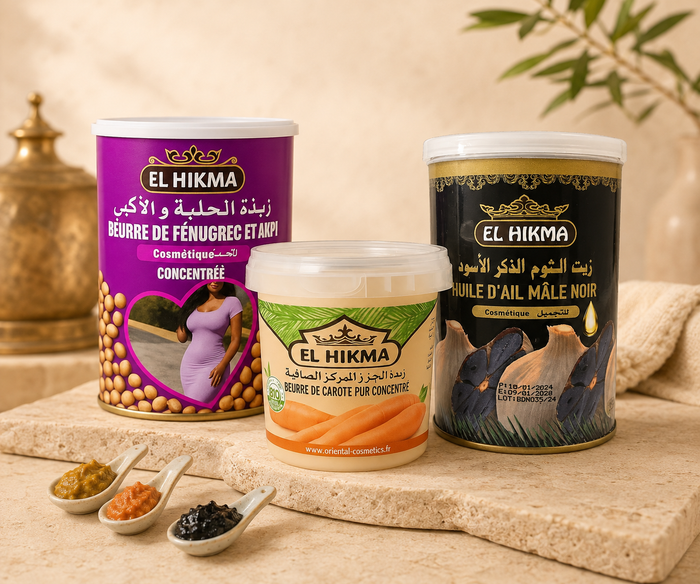 Nos beurres artisanaux : fenugrec, carotte, ail noir