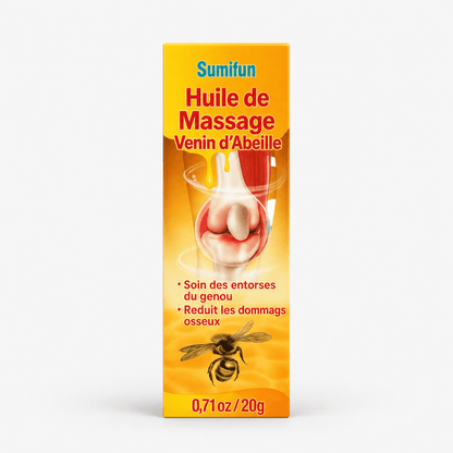 Huile de Massage SUMIFUN au Venin d'Abeille 70mL