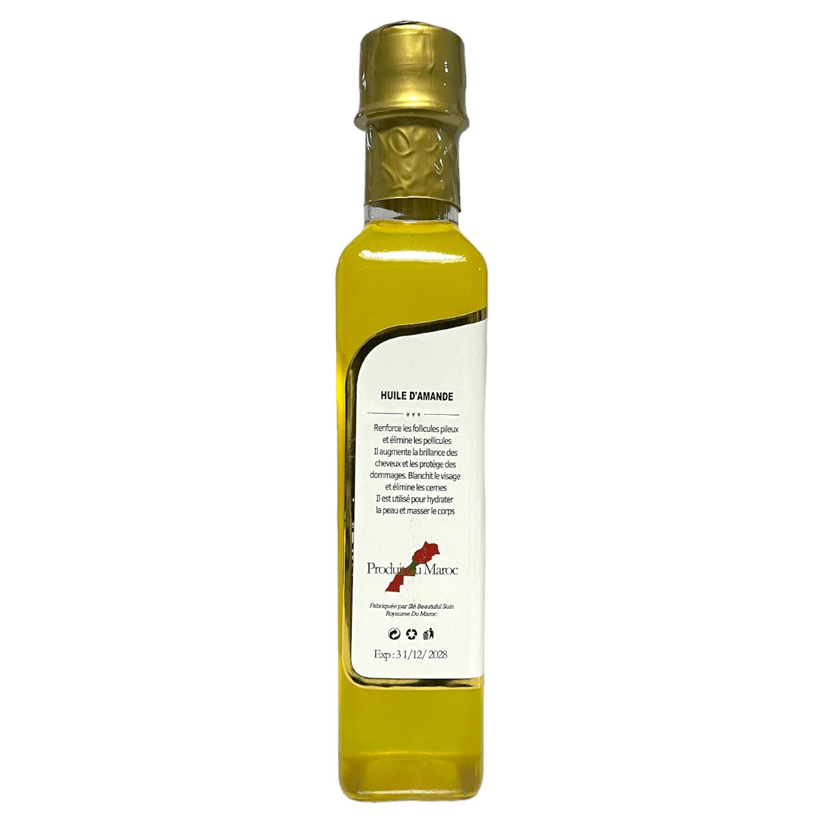 Huile d'Amande 250mL Oriental Cosmetics